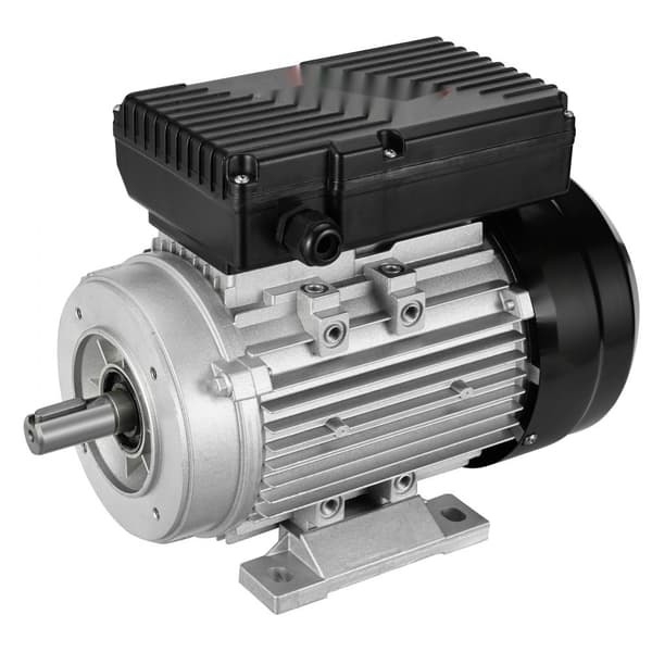 Elmotor 0,75KW 1400RPM AC 220~240V 5,45A 1-faset med 19mm Nøgleaksel