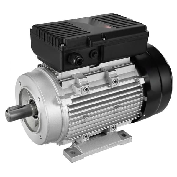 1,5KW Elmotor 1400RPM AC 220~240V 9,85A 1-faset 24mm Nøgleaksel, høj effektivitet, kompakt design, industrikvalitet