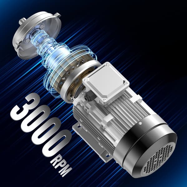 1,5KW Elmotor 3000RPM AC230/400V 9,5A/3,5A 3-faset 24mm Nøgleaksel, høj effektivitet, holdbar kvalitet, industristandard
