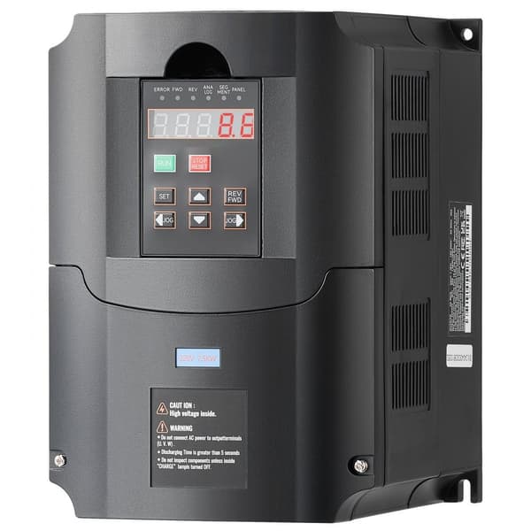 10HK VFD 3-faset 0-400Hz konverter, 7,5KW, 35Amp 220V indgang og udgang