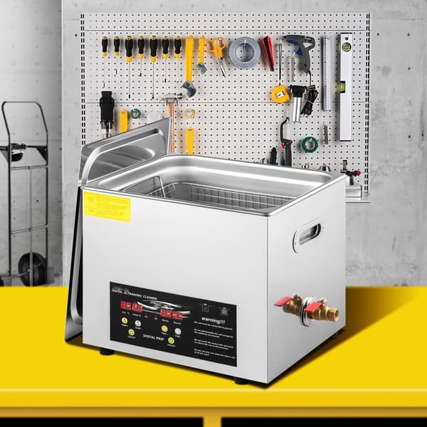 10L digital ultrasonisk renser, opvarmning, timer, smykker, glasrensning