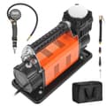 Miniatyrbild 9 av 9: 12V Tung Bärbar Luftkompressor för Bildäck, 7.06CFM, 150PSI, Effektiv Inflation och Snabb Uppvärmning