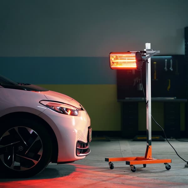 1500W Højtydende Infrarød Malingshærdningslampe til Automatisk Tørring af Kropsopvarmning, Hurtig Opvarmning, Energi Effektiv