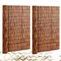 Miniatyrbillede 1 af 9: Reed Hegn 2-Pack, Privat Blind Hegn Skærm, Landskabspleje, 16,4' x 4'