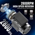 Miniatyrbillede 3 af 9: 2,2KW Elmotor 2800RPM AC 220~240V 13,8A 1-faset 24mm nøgleaksel, høj effektivitet, lavt strømforbrug