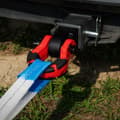 Miniatyrbillede 8 af 9: 2" Anhængerbøjle D-ring modtager til lastbil og jeep, 65900 lbs belastning, holdbar genvinding
