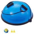 Miniatyrbild 1 av 9: "23'' Halv Träningsboll, Yoga Balans Stabilitetsboll, Motståndsband, Perfekt för Träning och Rehabilitering"