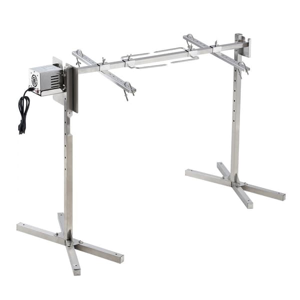 Sähkökäyttöinen 46" BBQ Rotisserie -grilli ruostumatonta terästä, 90 lb sianlampaan kypsentämiseen