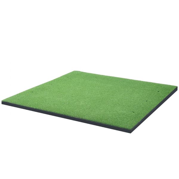 Golfmatta 5x5ft, Gräsmatta för Golfträning, Inomhus & Utomhus, Träningshjälp för Golf