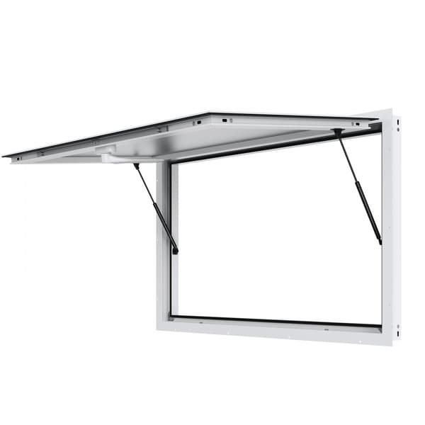 60" Leveys x 36" Korkeus Tarjoiluikkuna, Ruokarekka Palvelu, Markiisi, Kestävä Rakenne
