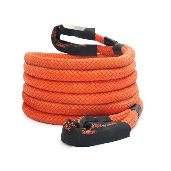 Kinetisk återhämtningsbogserrep 7/8" x 20", 30 580 lbs, kraftig off-road snatch strap, extremt hållbar 30% elastisk energistropp för Jeep