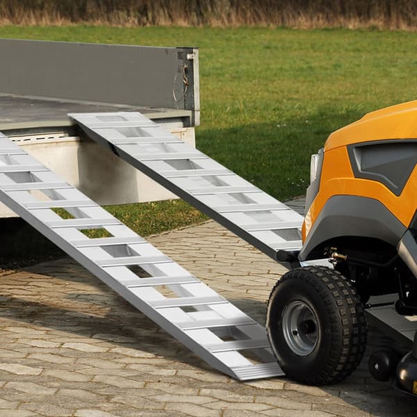 Aluminiumramper 72" x 15", 6000 LBS Kapacitet, Lastramper 2-pack