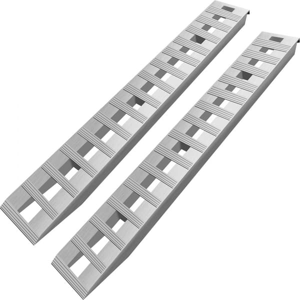 Alumiiniset lastausrampit 84"x14", 6000Lbs kapasiteetti, kuorma-auton perävaunulle, kestävä ja helppokäyttöinen, 1 pari