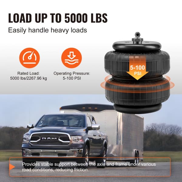 Luftfjädringskit passar 03-2013 Dodge Ram 2500, 03-2018 Dodge Ram 3500