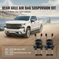 Miniatyrbild 2 av 9: Luftfjäderupphängningskit för 2007-2018 Chevrolet Silverado GMC Sierra 1500, enkel installation, förbättrad körkomfort
