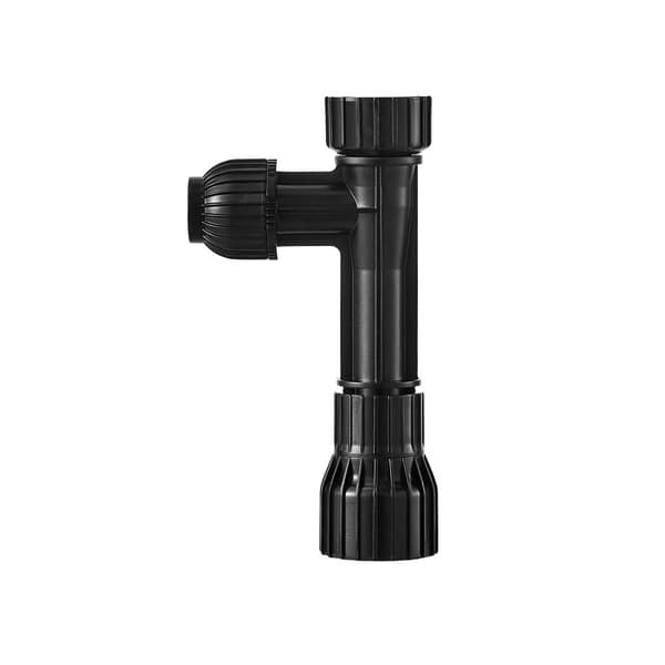 Akvariestøvsuger med 30 fods PVC-slange, grussuger til akvarium, 3 typer messingadaptere, effektiv rensning af grus og sand