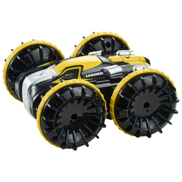 Maastokyvykäs kauko-ohjattava auto-vene 2,4 GHz 4WD RC vene lapset aikuiset keltainen