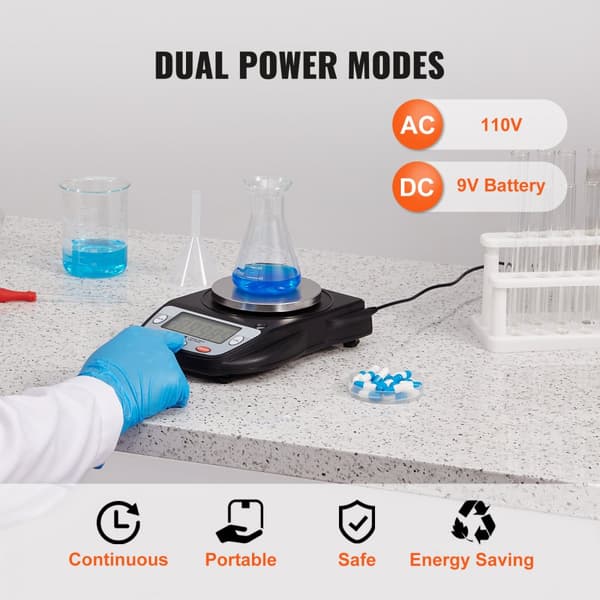 Analyyttinen vaaka 600 g x 0,01 g, laboratoriovaaka, elektroninen, 6 yksikköä muunnos, tarkkuusvaaka