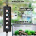 Miniatyrbillede 3 af 9: Akvarium Lyse 14W Fuldspektret Fisketanklys til 12"-18" Akvarium