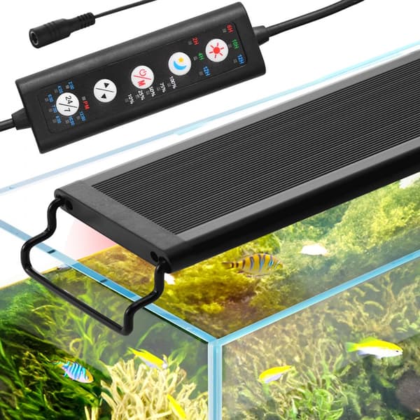 Akvaariovalo 14W Täyden Spektrin LED, 12"-18" Akvaarioille, Energiansäästö, Helppo Asentaa