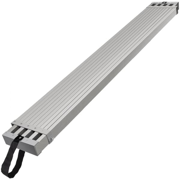 Teleskoperande arbetsplanka i aluminium 8-13 fot, 500 lb kapacitet, lätt och stabil ställningsplanka