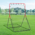 Miniatyrbillede 8 af 9: Baseball og Softball Rebounder Net 3x4,5 ft PitchBack 3-vejs træner, hold styr på dine kast, forbedr din præstation