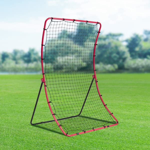 Baseball og Softball Rebounder Net 4x5,5 ft PitchBack, 360° Felttræning, Effektiv Rebound, Forbedr Dit Spil