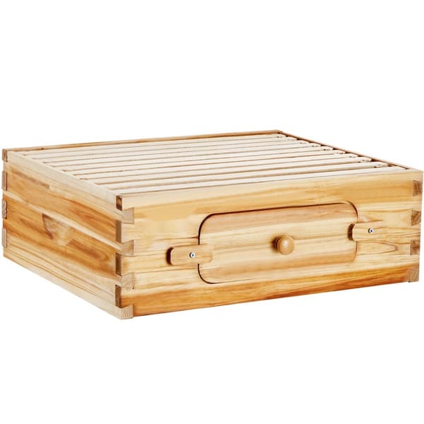 Langstroth Medium Biavl Kittet, 10 Rammer, Akryl Biavlsvinduer, Holdbar Konstruktion, Let at Montere