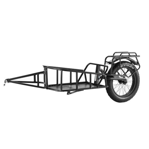 Cykel Lastvagn, 70 lbs lastkapacitet, tung cykelanhängare, kompakt förvaring, snabbkoppling och universalkoppling, 20" hjul