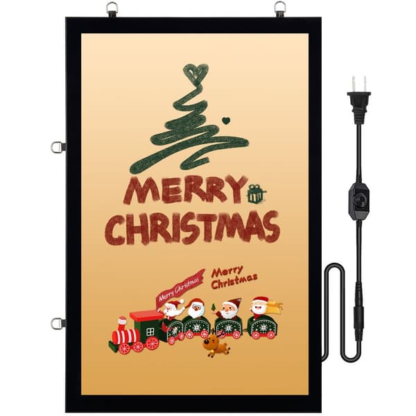 Billedramme Plakatramme LED Lyskasse 610x914mm, Filmplakater, Sort, Lysende Design, Moderne Indretning