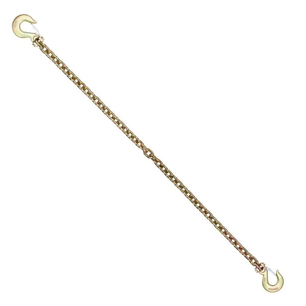 Binder kæde G80, trækkæde med kroge 3/8"x10,3', 2 pakke, 7100 lbs holdbarhed