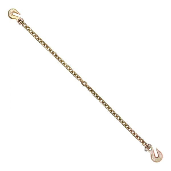 Binder Chain G80 Spännband med krokar 5/16"x10,3' 2-pack, 4900 lbs kapacitet, hållbar kedja