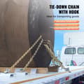 Miniatyrbild 2 av 9: Binder Chain G80 Spännband med krokar 5/16"x10,3' 2-pack, 4900 lbs kapacitet, hållbar kedja
