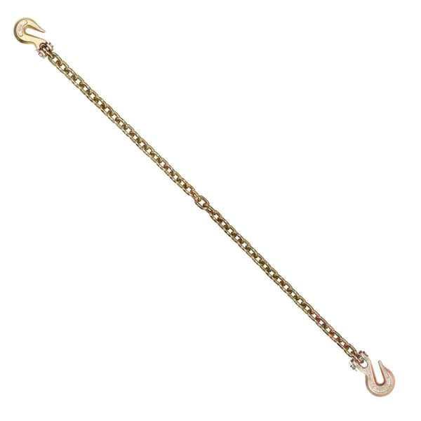 Binder Chain G80 Tie Down, trækkæde med to kroge, 5/16" x 10,3", 4900 lbs, holdbar og sikker fastening