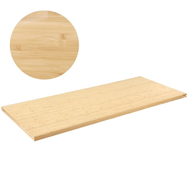 Bambubordsskiva 70,9" x 29" x 1,5" rektangulär, 330 lbs belastning, hållbar och elegant