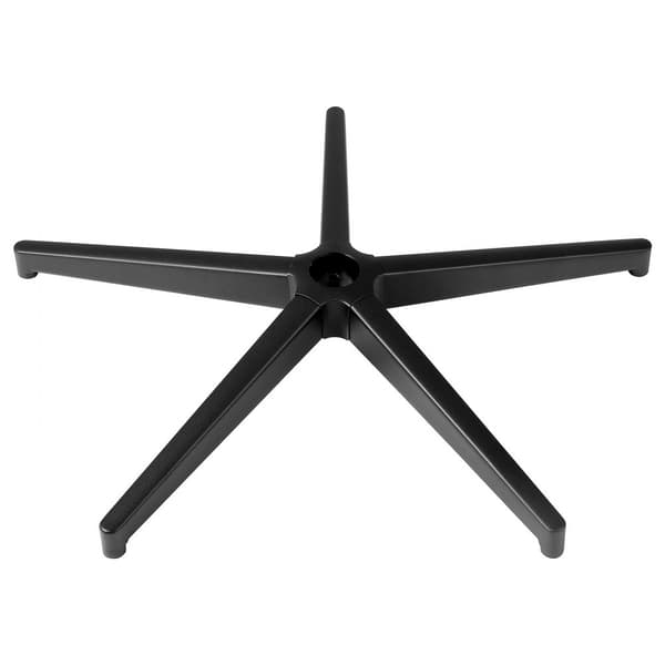 Kontorstolsbund udskiftning 28" Heavy Duty Metal Taburet Base 2500 lbs, robust kvalitet, høj belastning, nem installation