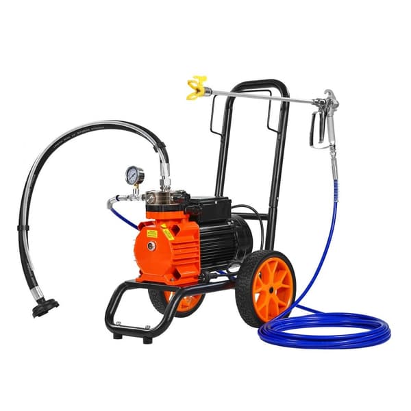 Luftlös färgspruta 1100W, membranfärgspruta, elektrisk luftlös teknolog, hög effekt