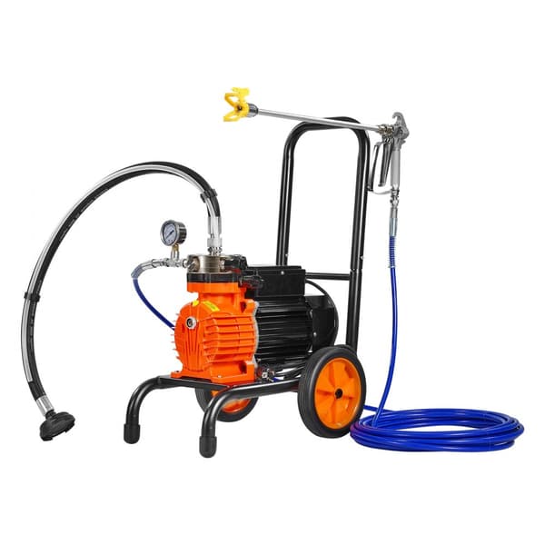 Cart Airless Färg Sprayer, Membran Färg Sprayer 900W, Elektrisk Målningsmaskin, Luftlös Målningsspray, Effektiv och Lättanvänd