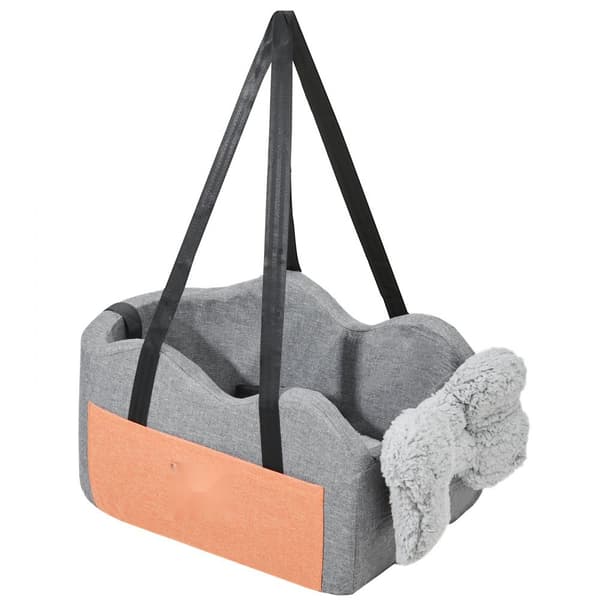 Center Console Hundsäte, Booster Säte för Liten Hund upp till 8 lbs, Bilaccessoar för Djur