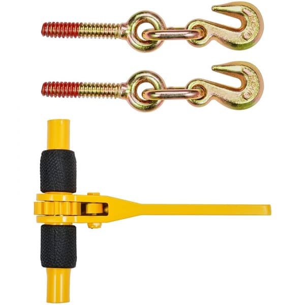 Kædebinder skraldeholder 1/4"-5/16" 2600 lbs til fastgørelse - 2 pakker, robust og holdbar
