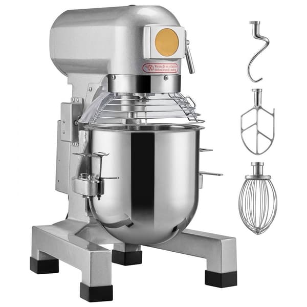 Kommersiel Madblander 10L 3-Hastigheder Stand Mixer 550W til Restaurant