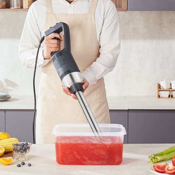 Kommersiell Immersionshandmixern 500W, kraftfull stavmixer för soppor och såser