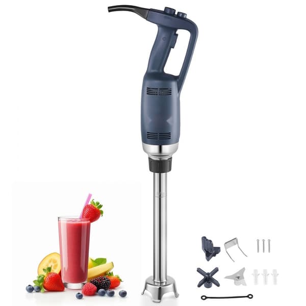 Kommerciel neddykkende blender 350W, kraftig håndmixer til supper og saucer, hurtig blanding, ergonomisk design