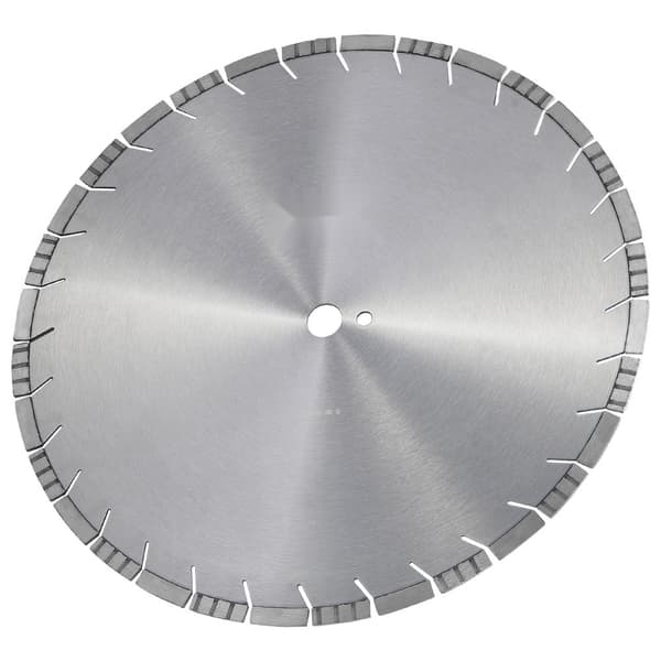 Diamantblad 18 tum betongsågblad, vått eller torrt, 0,47 tum lutande tänder, hög precision, lång livslängd