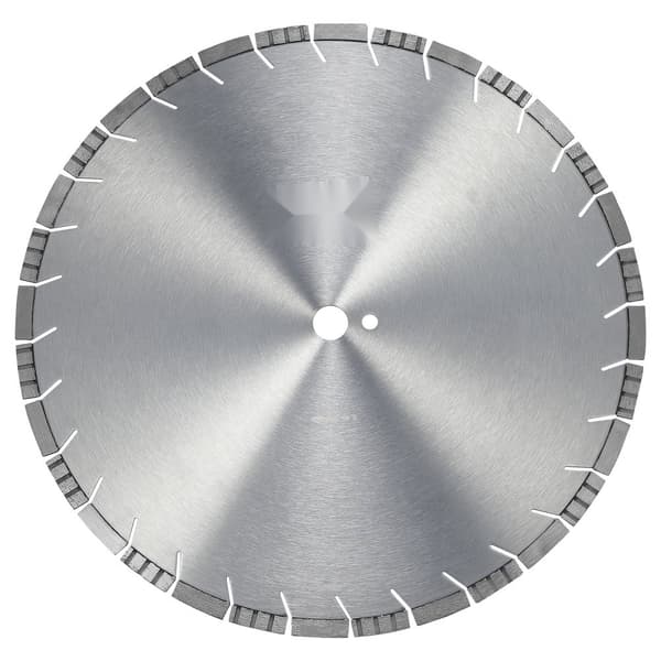 Diamantblad 18 tum betongsågblad, vått eller torrt, 0,47 tum lutande tänder, hög precision, lång livslängd