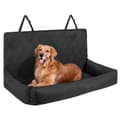 Miniatyrbillede 1 af 9: Hunde Booster Autostol, Pet Auto Autostol til Mellemstore og Store Hunde op til 45 kg, Sort, Sikkerhedssele, Komfortabel Design, Letvægts