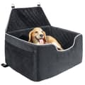 Pikkukuva 1 / 9: Koiraturvaistuin - Dog Booster keskikokoisille koirille (max 55 kg), musta, turvallinen ja mukava matkustamiseen
