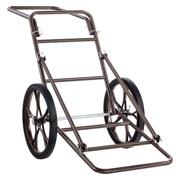 Käytännöllinen taitettava Deer Cart Game Hauler, 500 LBS kapasiteetti, kestävä ja monikäyttöinen rikkaus, vaivaton kuljetus ja säilytys