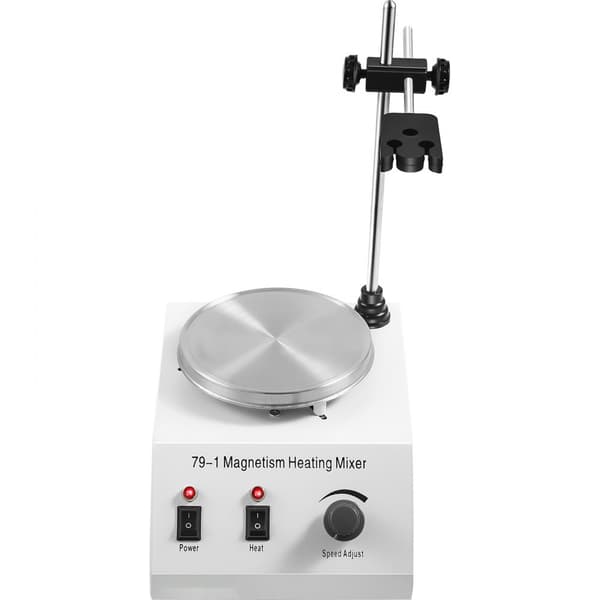 Laboratorium Magnetrörare Värmeplatta 1L, Hastighetsreglering, Magnetrörare 25W