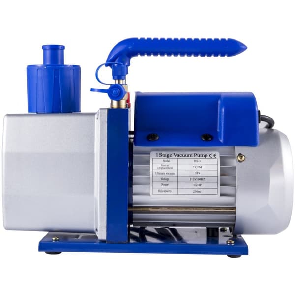Vakuumpumpe Eentraps Draaischuif 7CFM 1/2HP Dyb HVAC, Effektiv Ventilation, Energiesparende Design